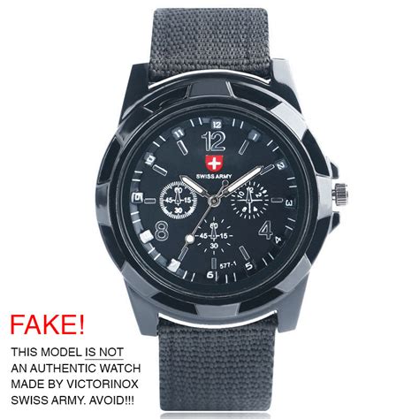 swiss military watch fake or real|Spot Counterfeit and Fake Swiss Army Watches .